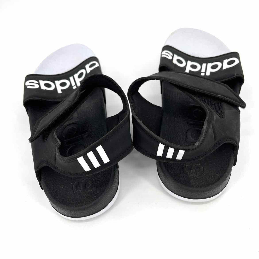 Shoe Size 10 Adidas Black Sandals