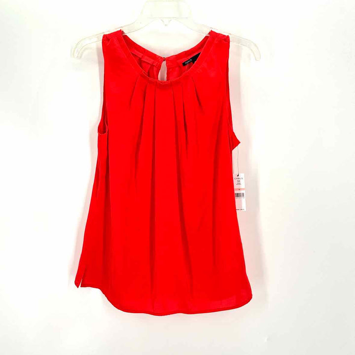 Size 10 CHAUS Red Skirt
