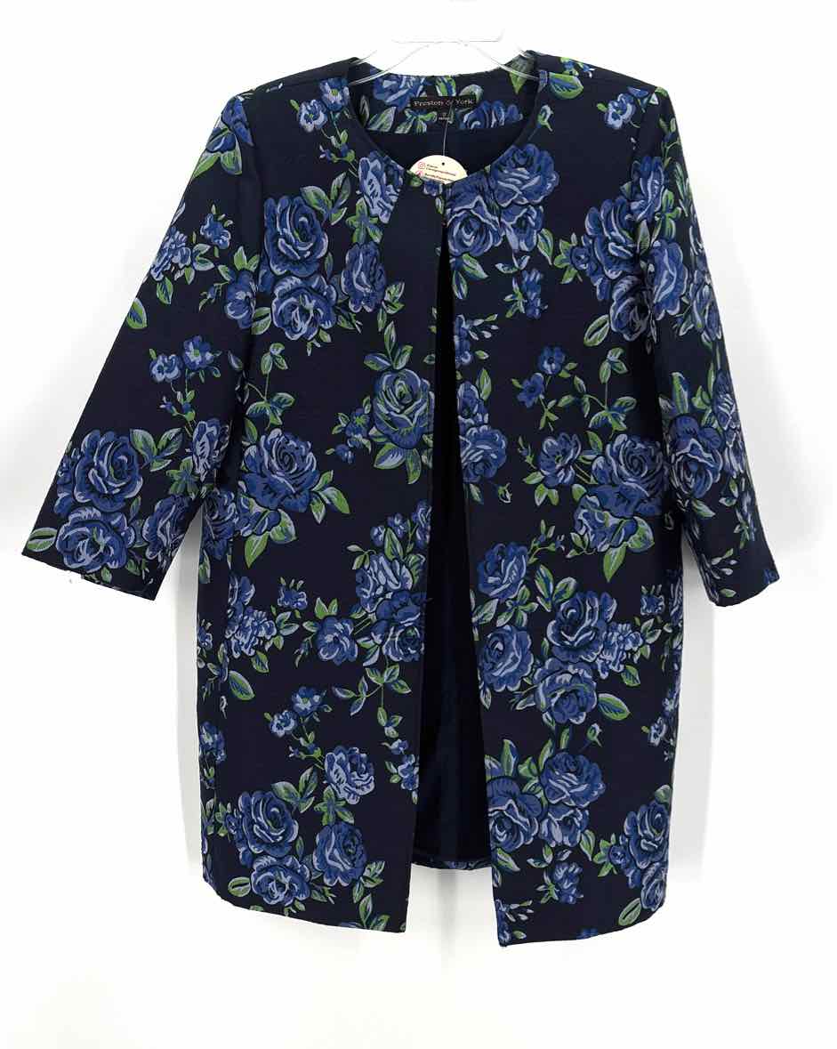 Size 12 PRESTON & YORK Navy Jacket