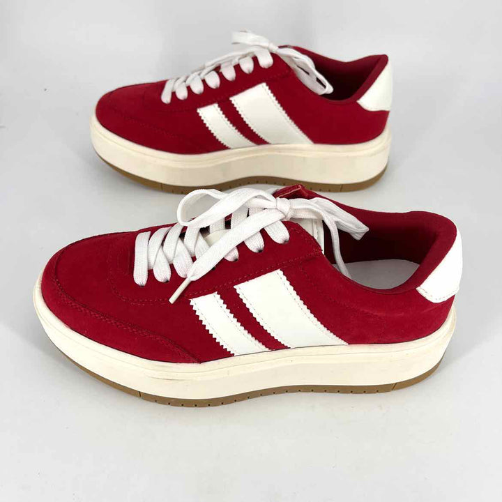 Shoe Size 7 MADDEN GIRL Red Sneakers