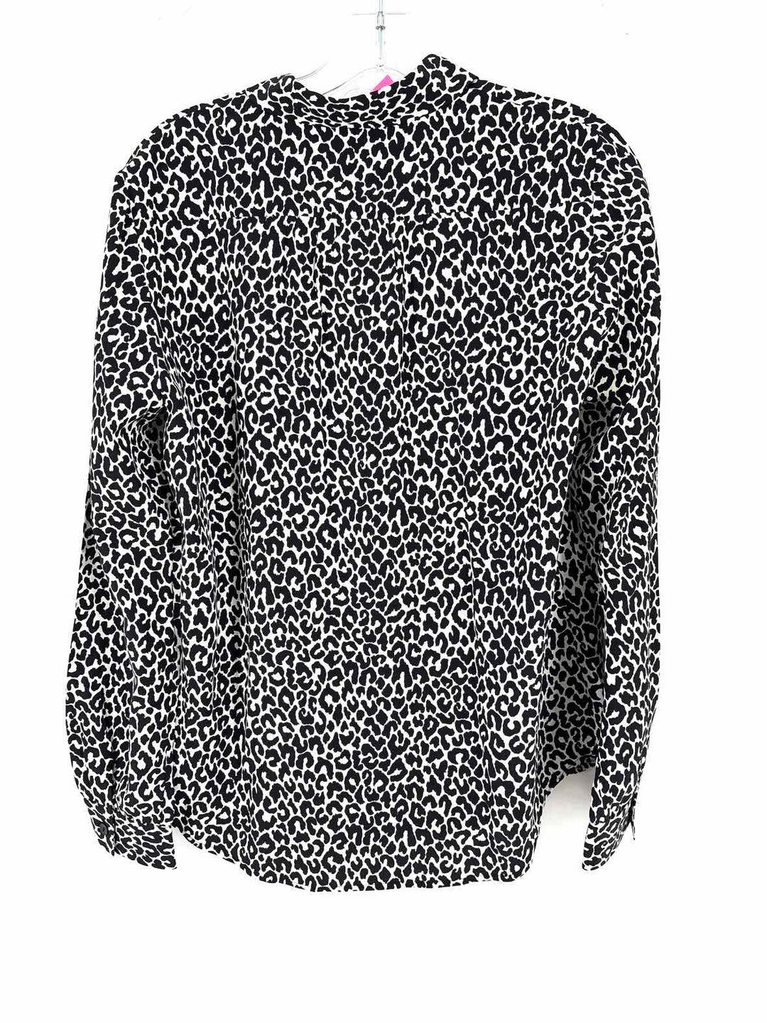 Size M THEORY Black/White Shirt