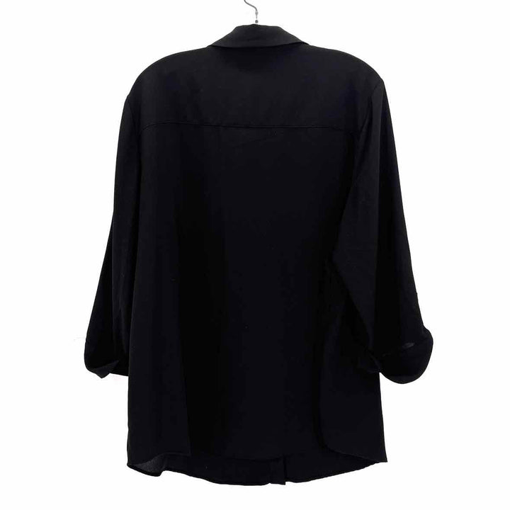 Size 1X Anne Klein Black Shirt