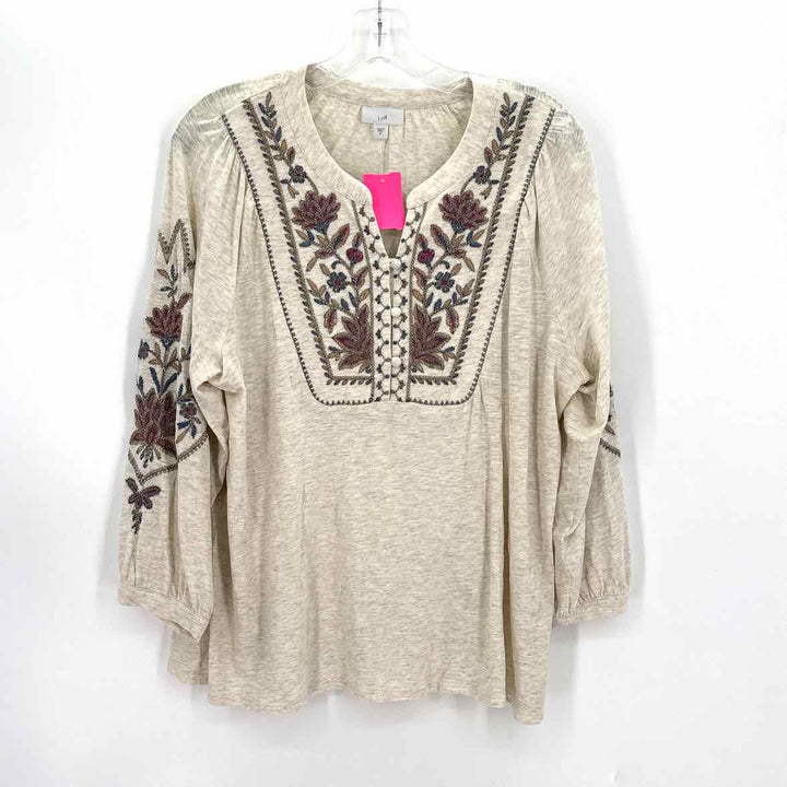 Size M J JILL Tan Shirt
