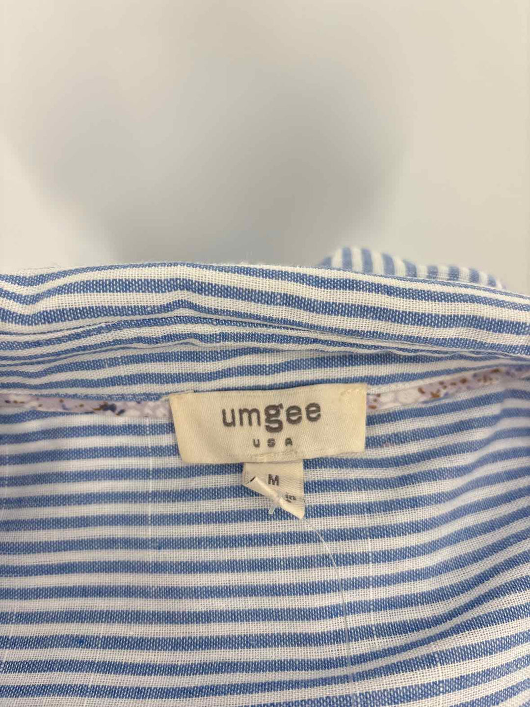 Size M Umgee Blue Print Dress