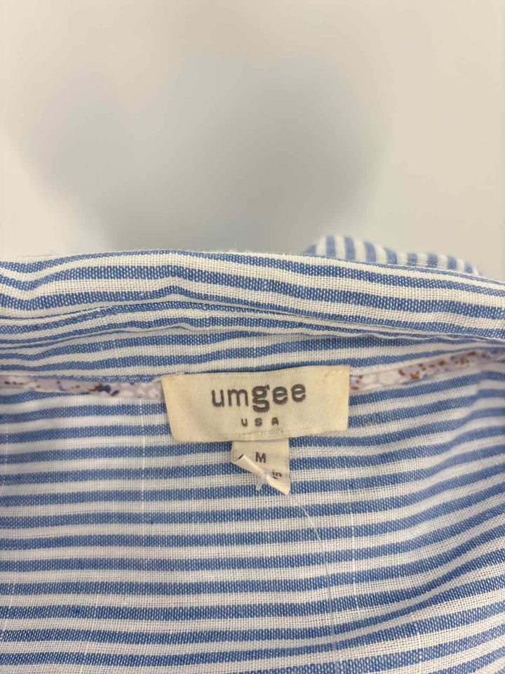 Size M Umgee Blue Print Dress
