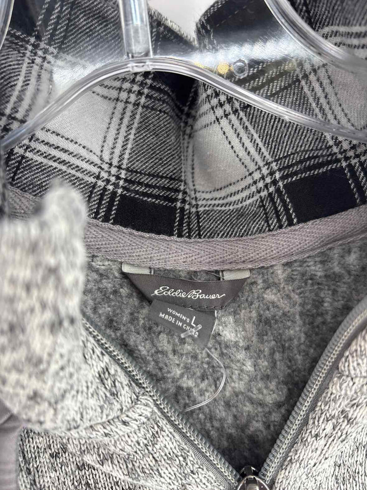 Size L EDDIE BAUER Gray Jacket