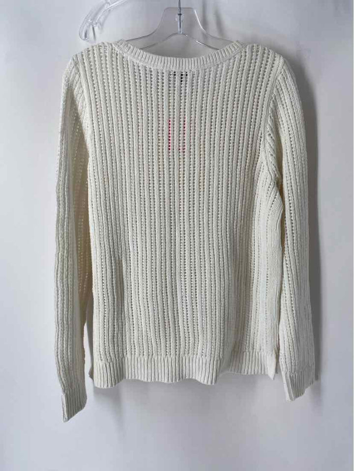 Size L Talbots Cream Sweater
