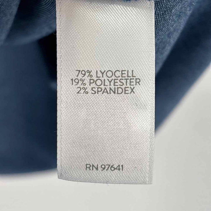 Size S J JILL Blue Cotton Shirt