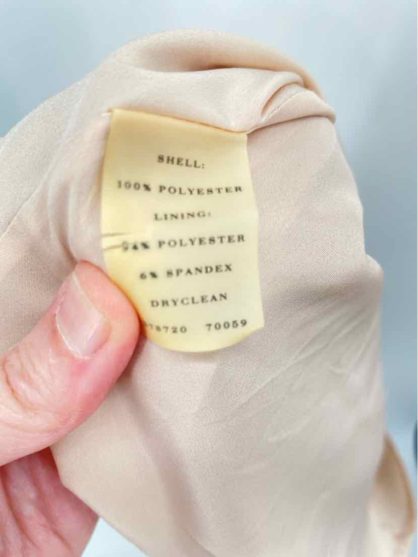Size 8 Ann Taylor Tan Dress
