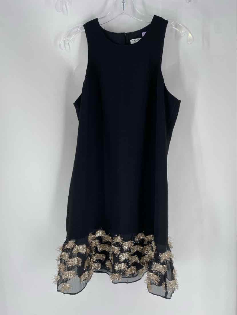Size 6 TRINA TURK Black Dress