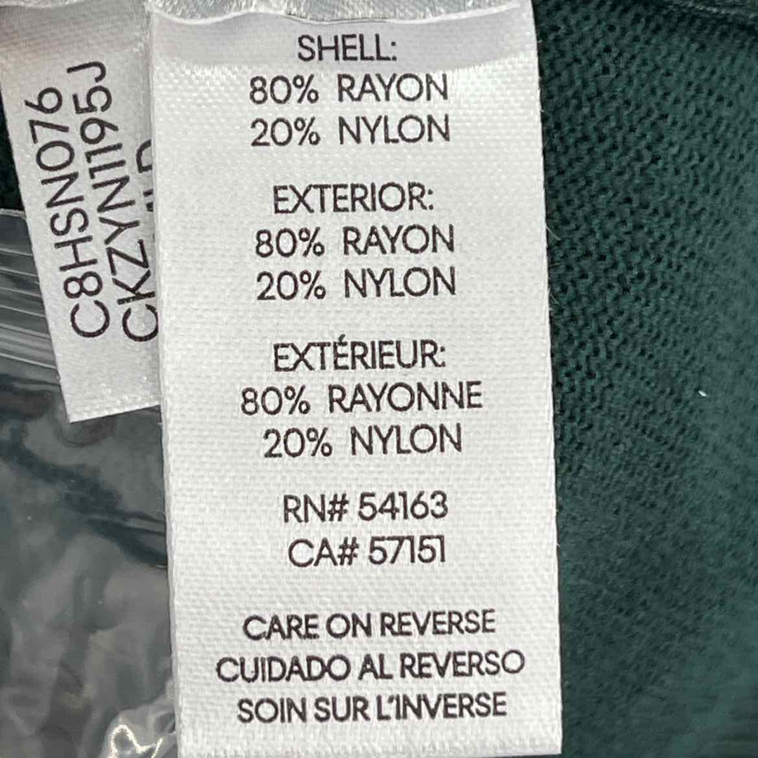 Size S Calvin Klein Green Sweater