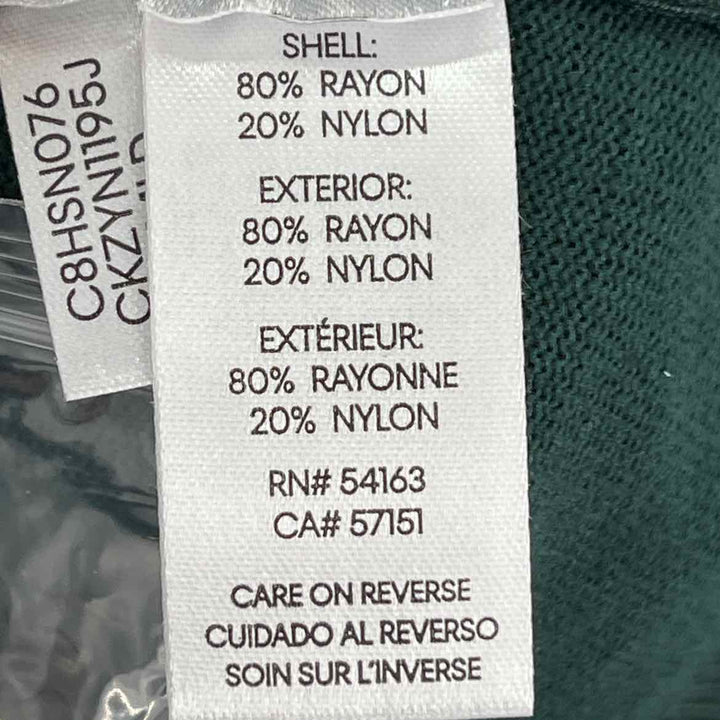 Size S Calvin Klein Green Sweater