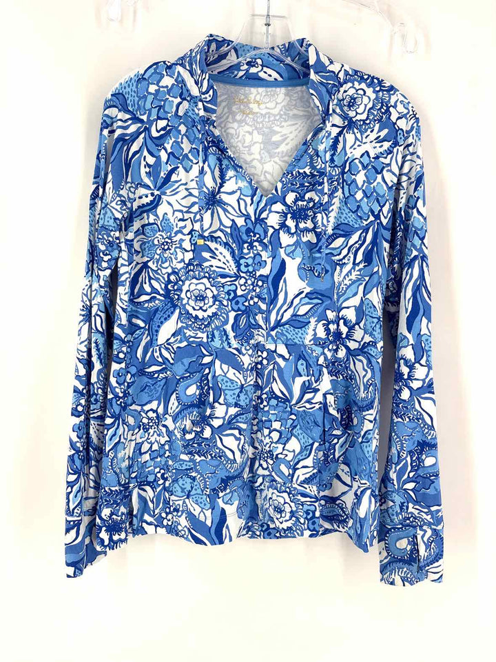 Size S Lilly Pulitzer Navy Shirt