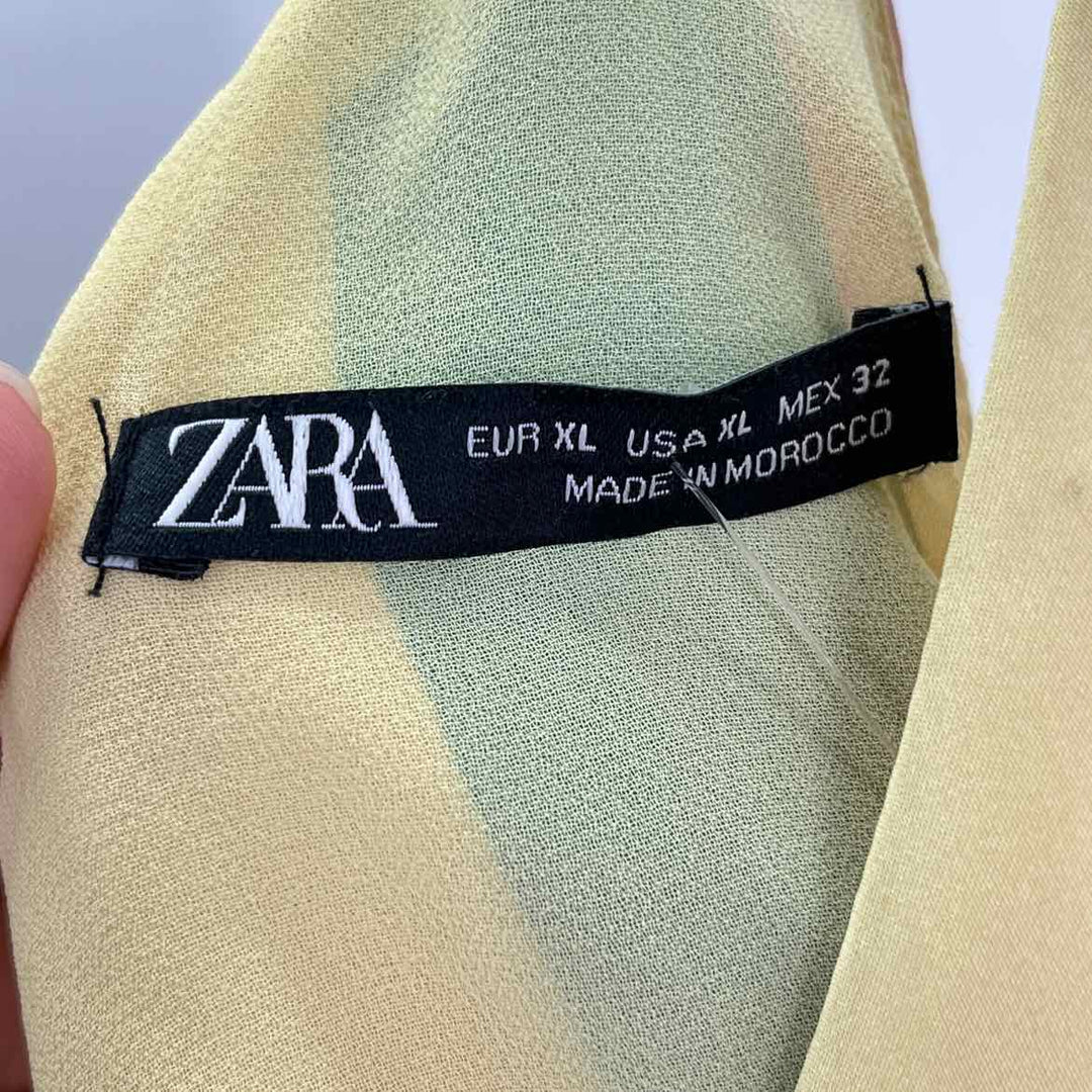 Size XL ZARA Multi-Color Shirt