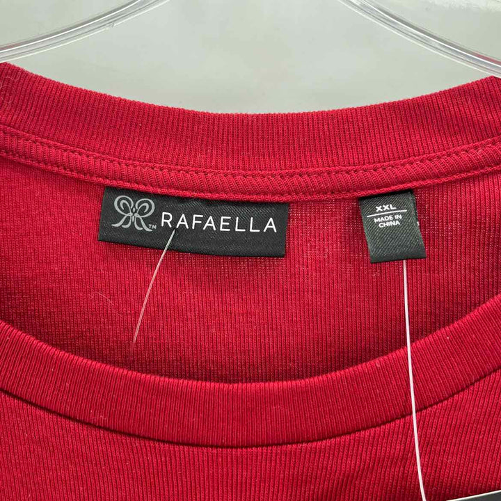 Size XXL RAFELLA Red Shirt