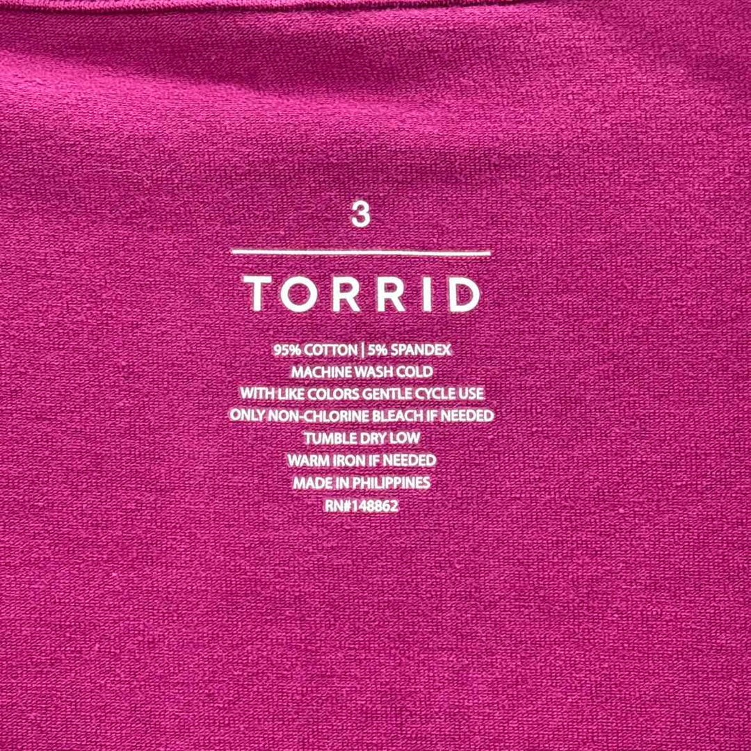 Size 22/24 Torrid Purple Shirt