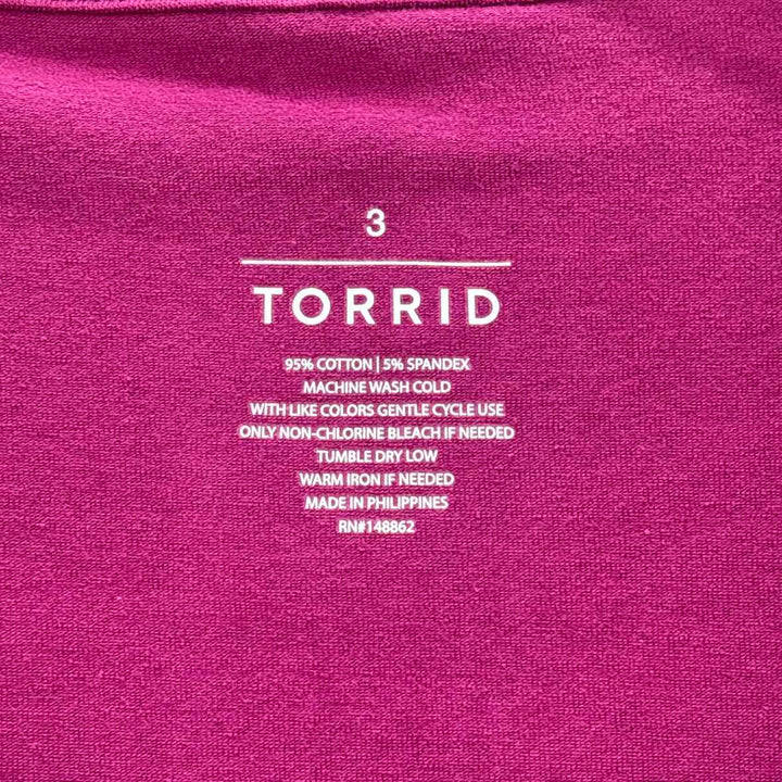 Size 22/24 Torrid Purple Shirt
