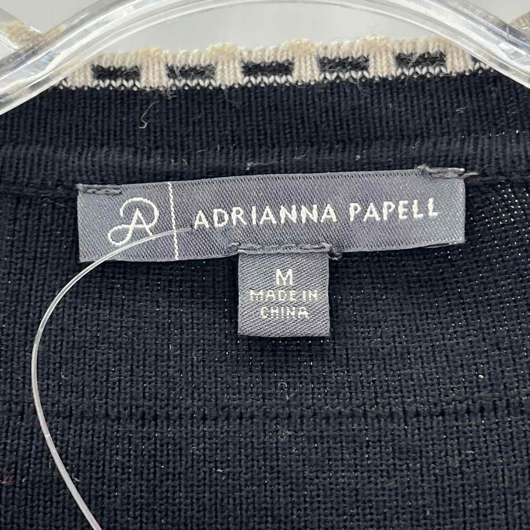 Size M Adrianna Papell Black Sweater