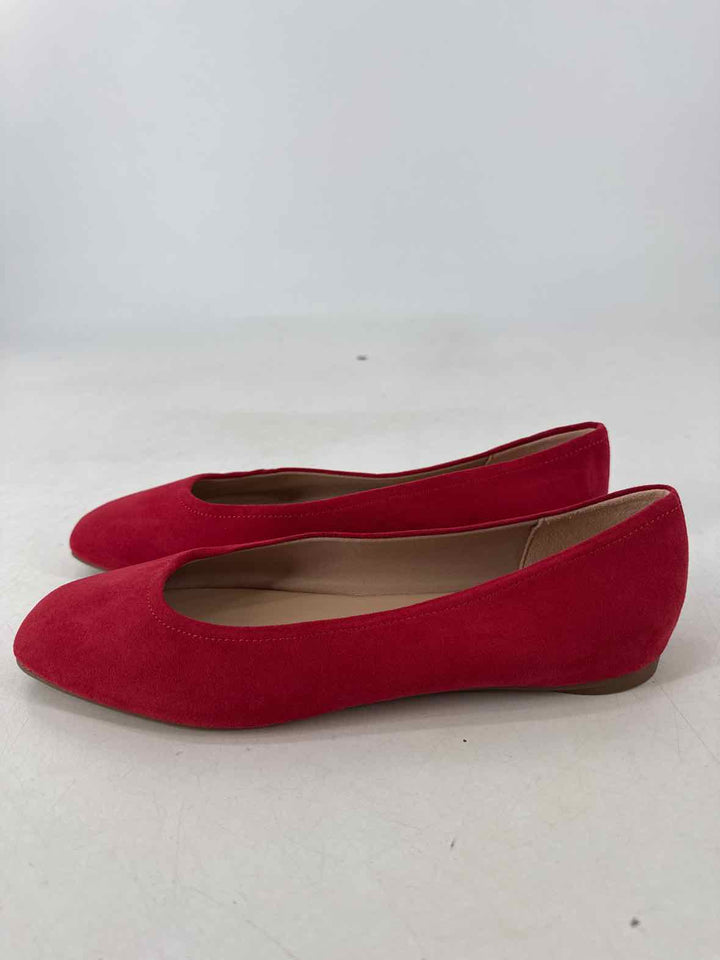 Shoe Size 9 MARC FISHER Red Flats