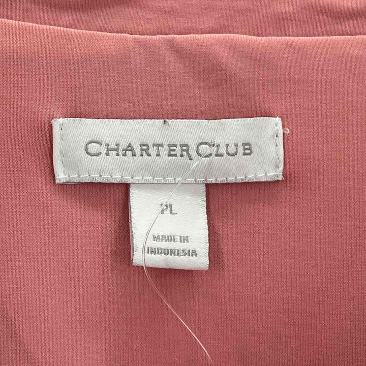 Size L CHARTER CLUB Pink Shirt