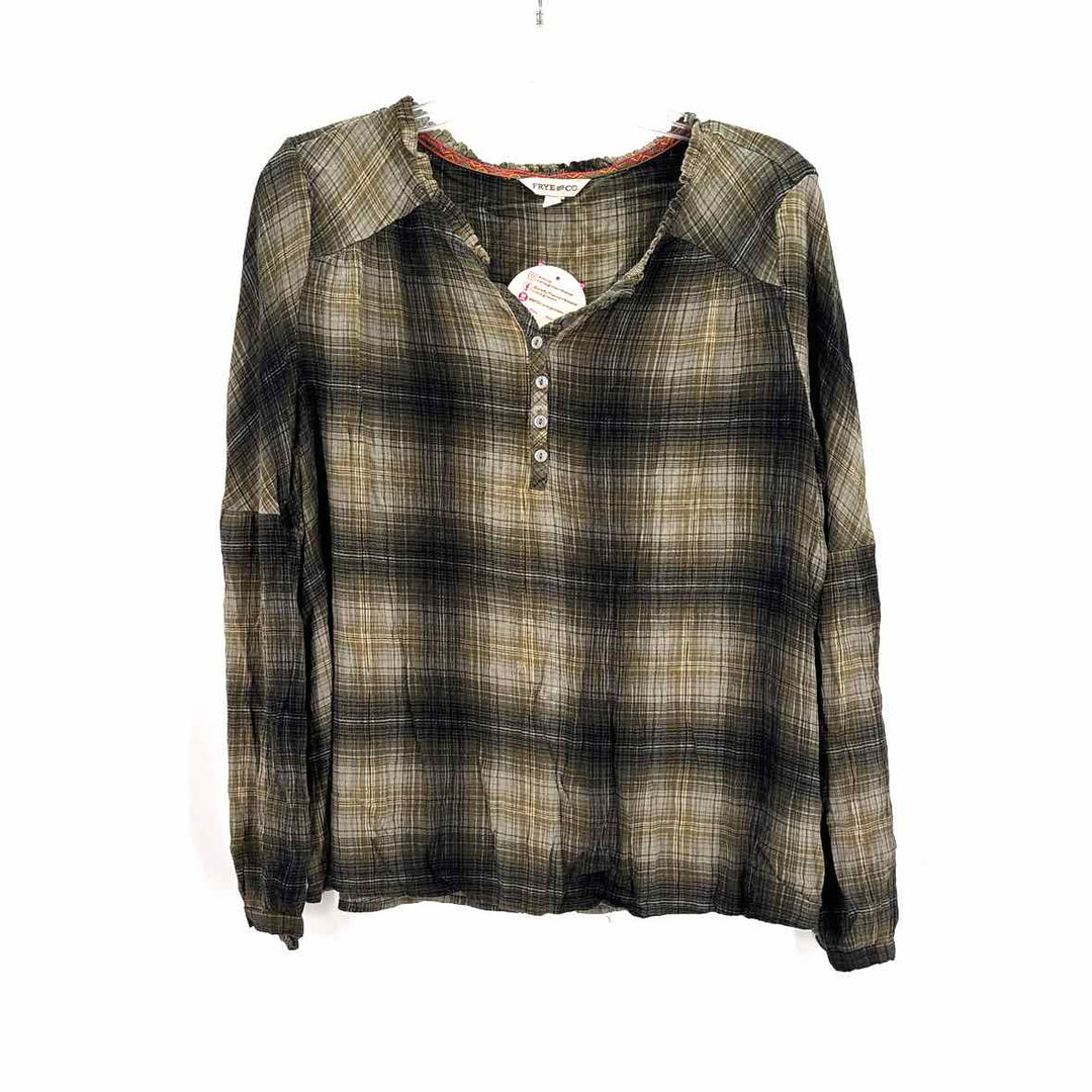 Size L Frye Green Shirt