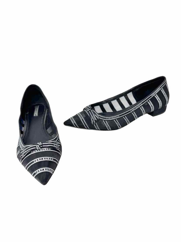 Shoe Size 9 Tory Burch Black Flats