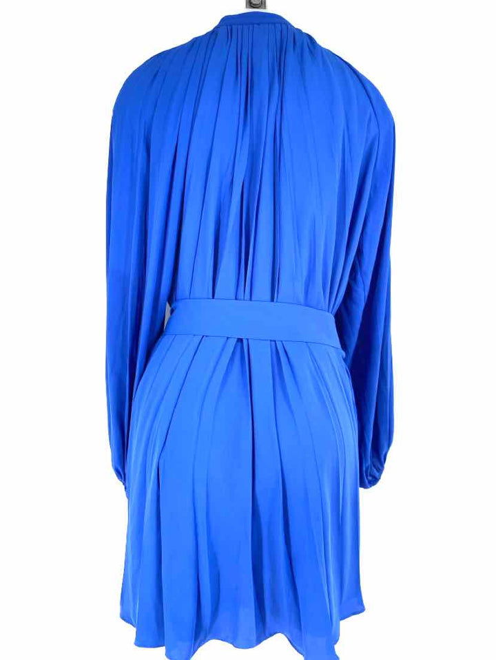 Size S White House Black Market Blue Dress