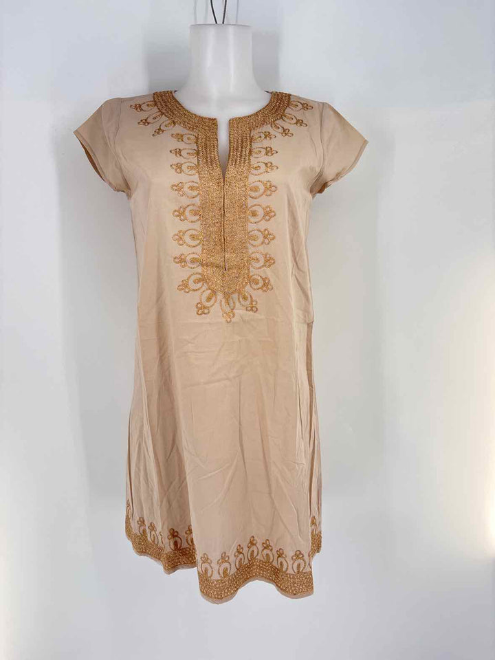 Size XS CALYPSO Tan Dress