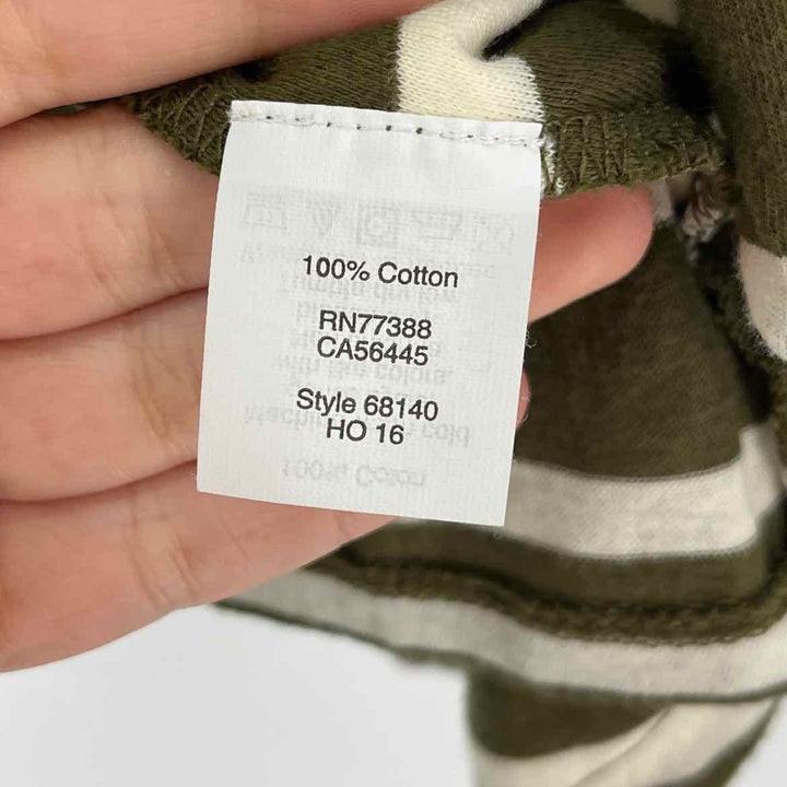 Size S J Crew Green Print Cardigan