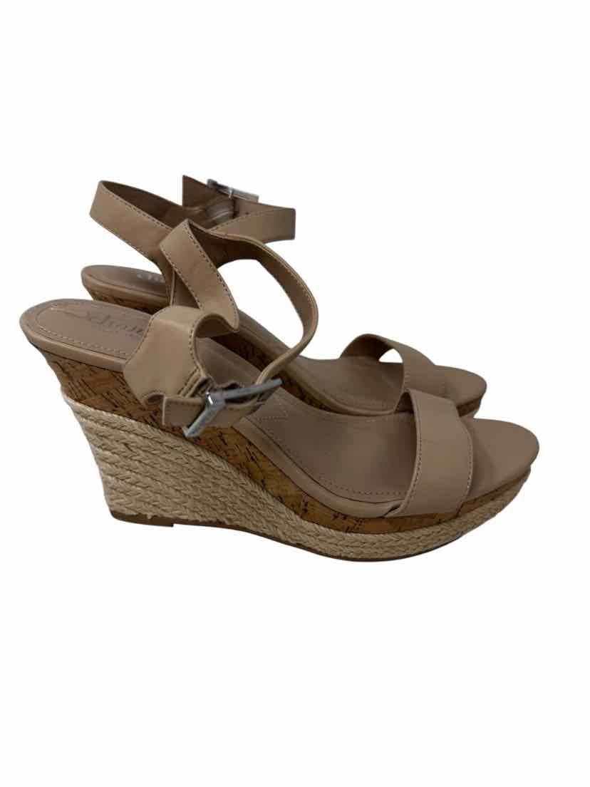Shoe Size 8.5 CHARLES DAVID Nude Sandals