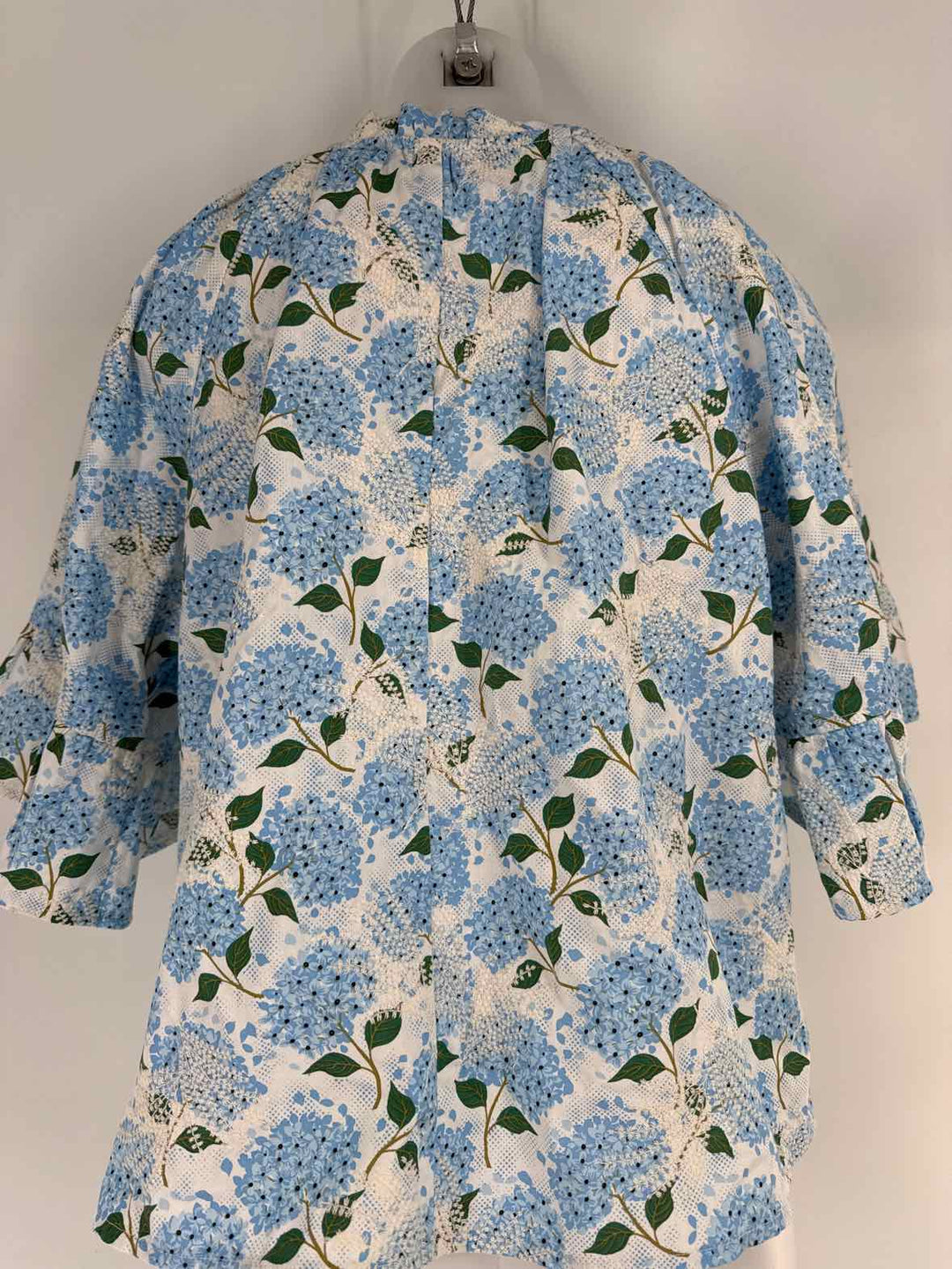 Size L FABRIK Blue Print Shirt