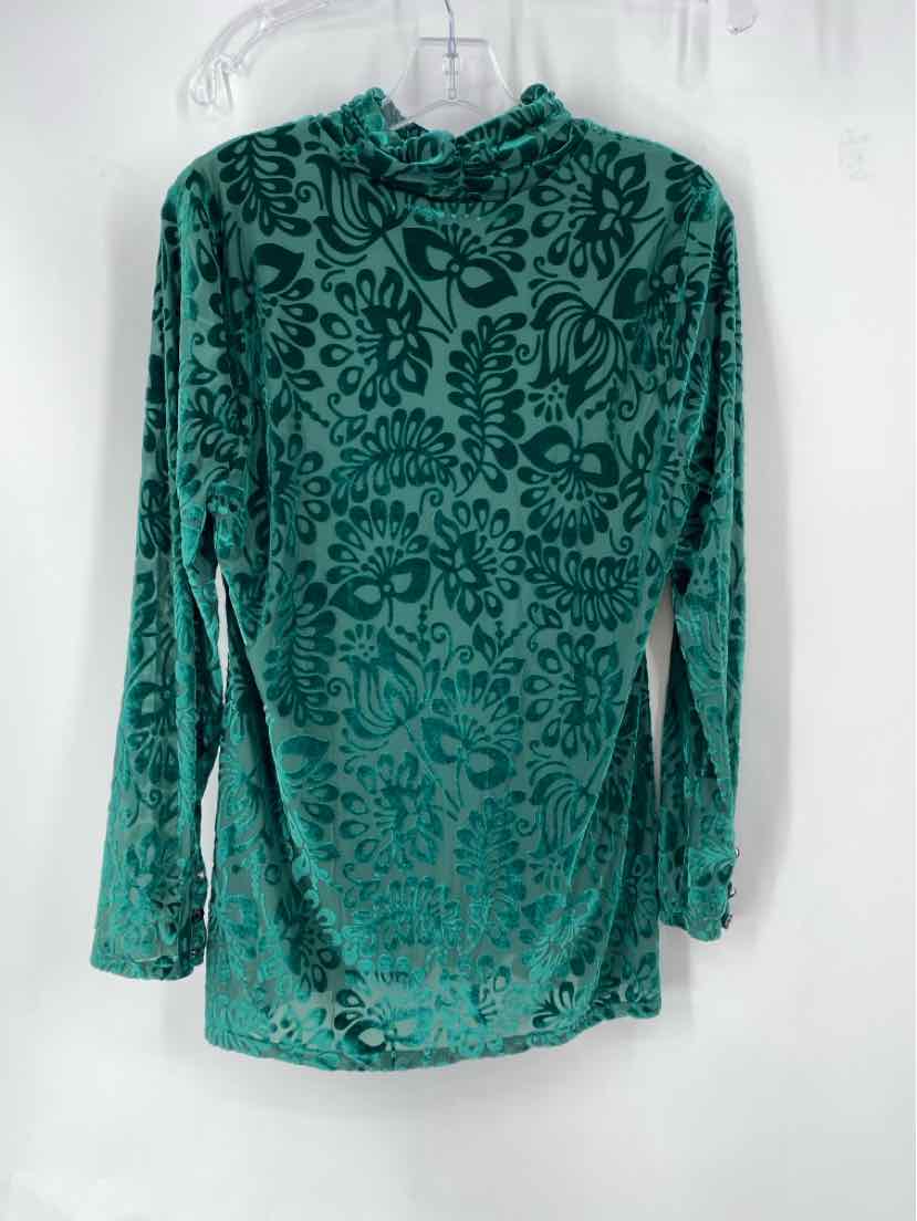 Size M SOFT SURROUNDINGS Green Shirt