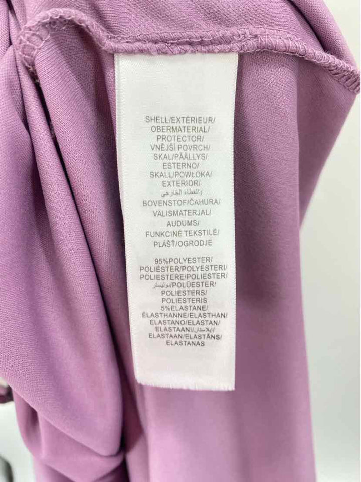 Size 16 Adrianna Papell Purple Print Dress