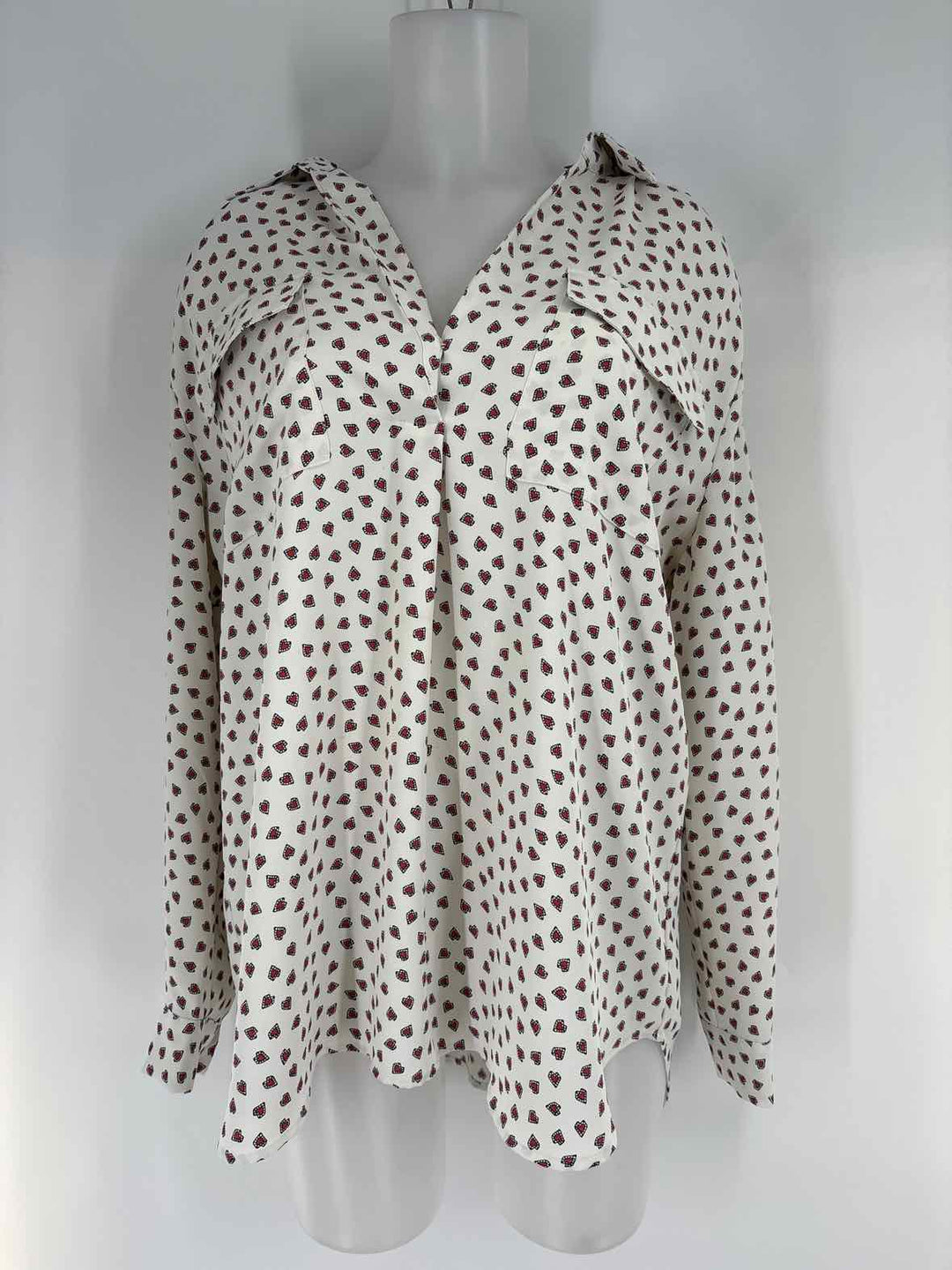 Size XL Ann Taylor Cream Shirt