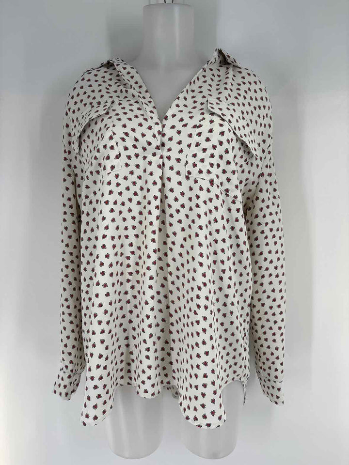 Size XL Ann Taylor Cream Shirt