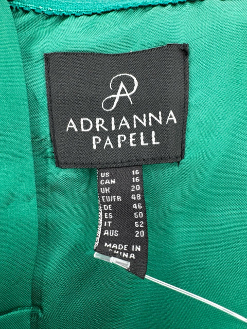Size 16 Adrianna Papell Green Dress