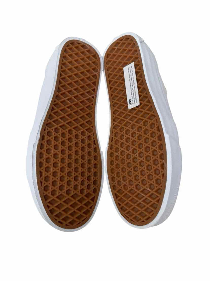 Shoe Size 8.5 Vans White Sneakers