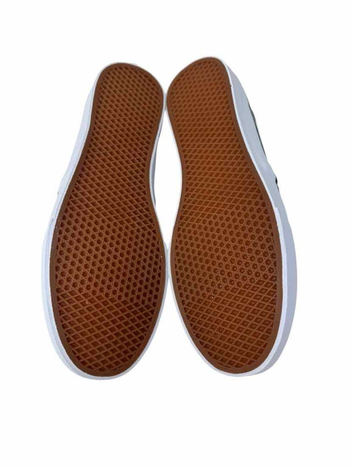 Shoe Size 9 Vans Navy Print Sneakers