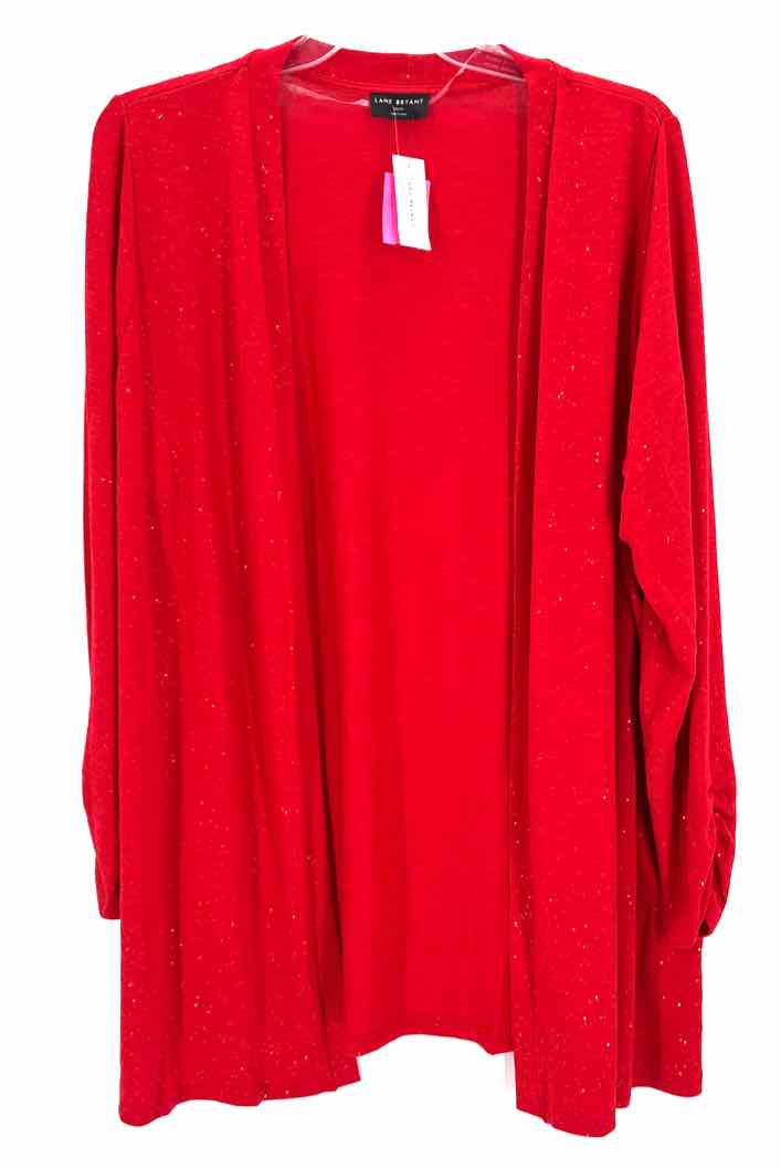 Size 22/24 LANE BRYANT Red Knit Sweater
