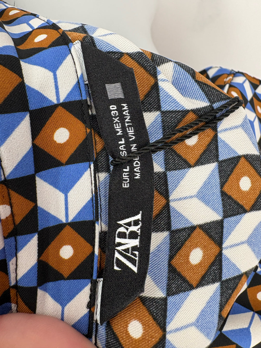 Size L ZARA Blue Dress