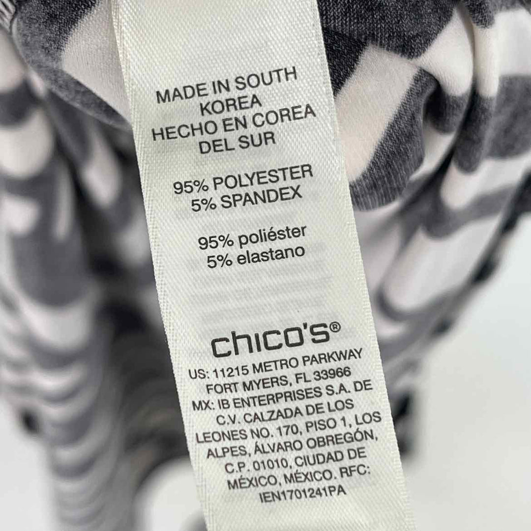 Size M Chico's Black Dress