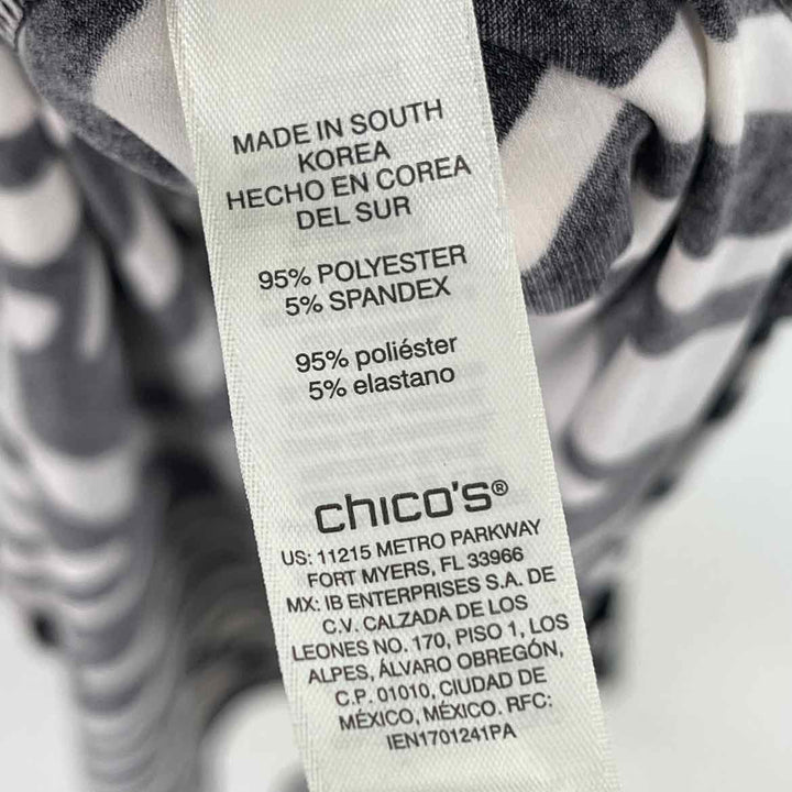 Size M Chico's Black Dress
