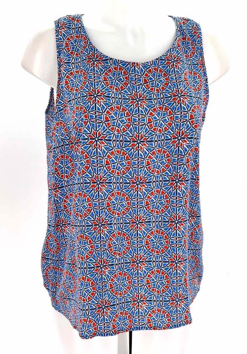 Size 8 J Crew Blue Shirt