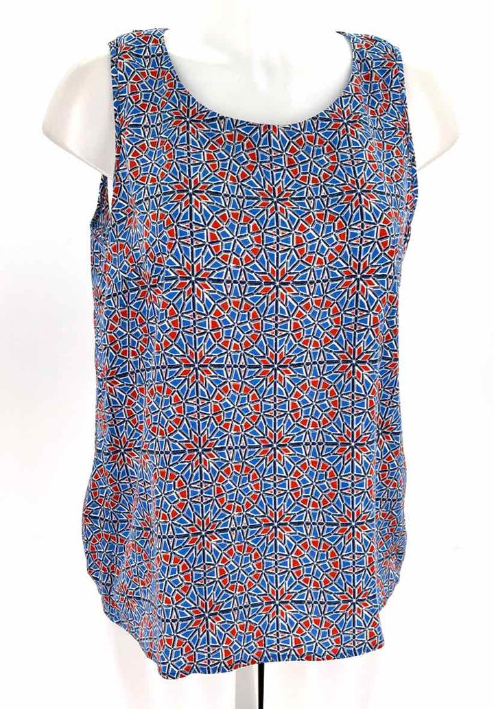 Size 8 J Crew Blue Shirt