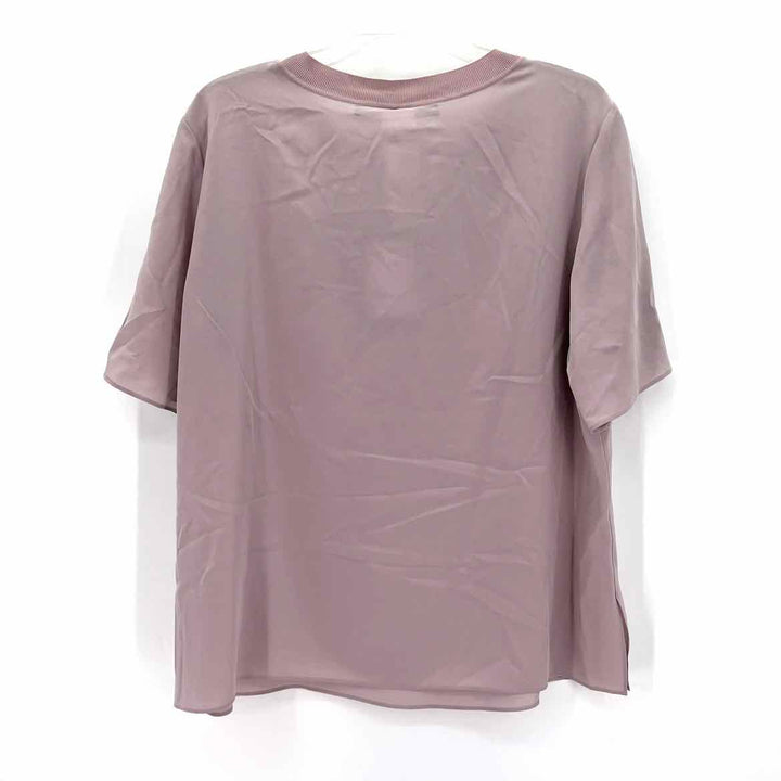 Size 14 MARINA RINALDI Lavender Silk Shirt