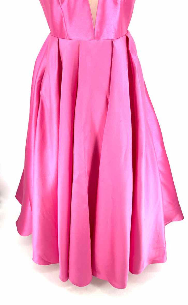 Size 10 Pink Satin Dress