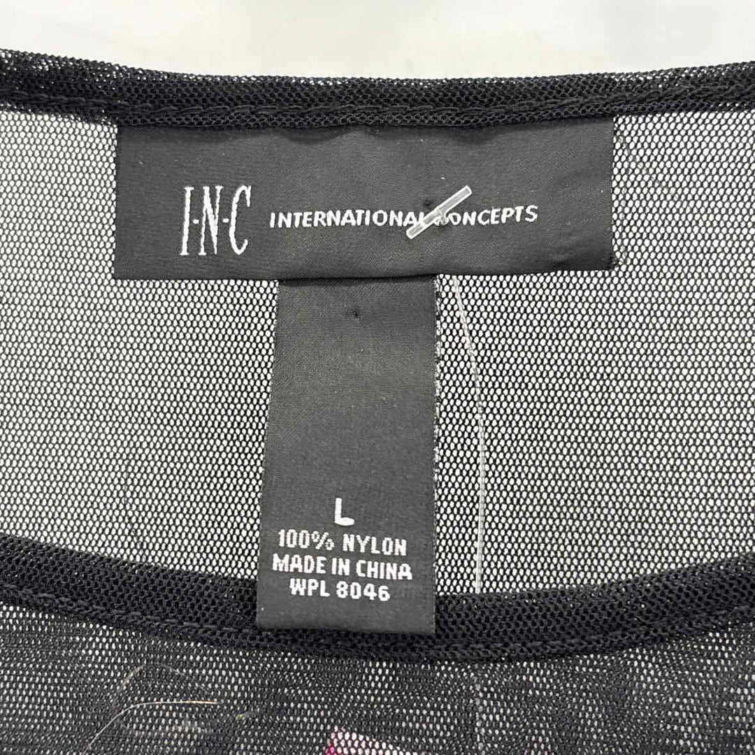 Size L INC Black Shirt