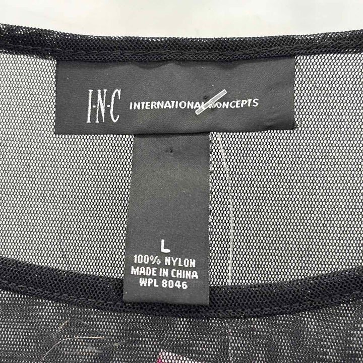 Size L INC Black Shirt