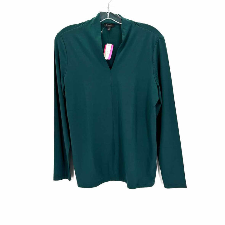 Size M FOREST GREENT TALBOTS Shirt