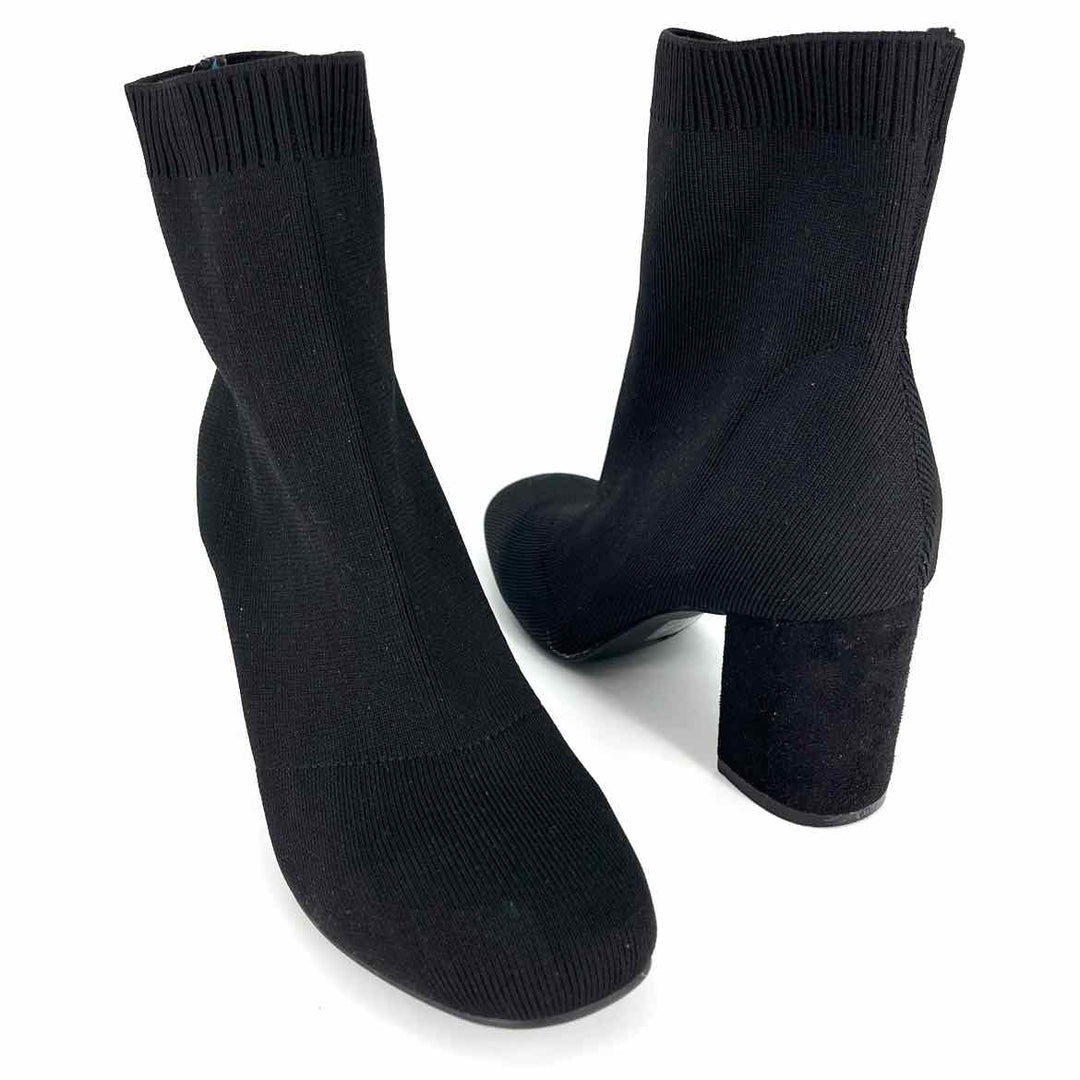 Shoe Size 9 MIA Black Knit Boots